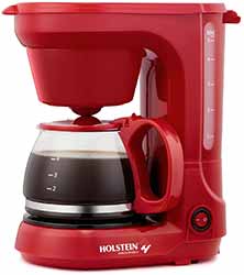 Holstein Housewares 5-Cup Compact Coffee Maker